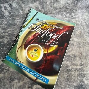 HEB Seafood Recipe Collection Cookbook Salmon Lobster Shrimp Crab Mahi